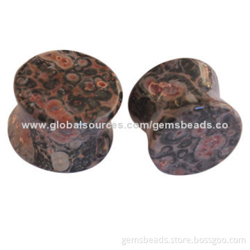 Gemstone body jewelry earplugsNew